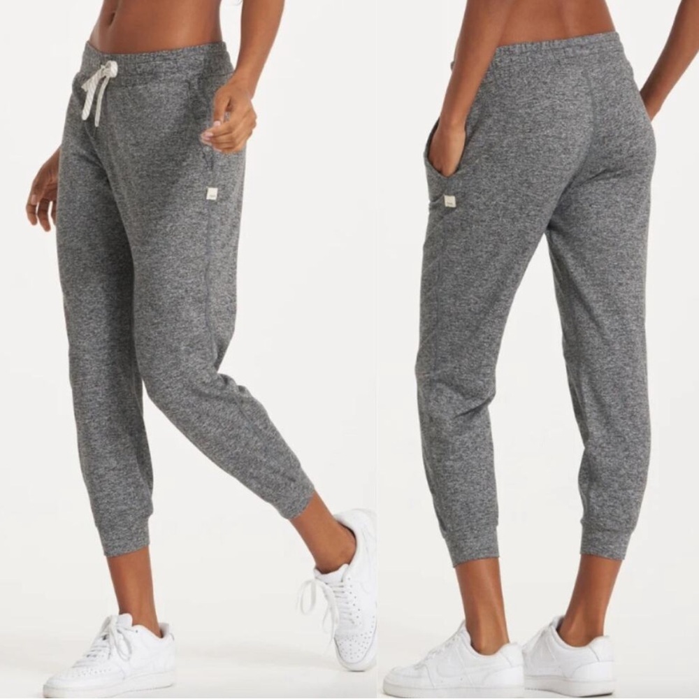 Vuori Gray Heather Jogger Track Pants